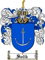 Solik coat of arms family crest download