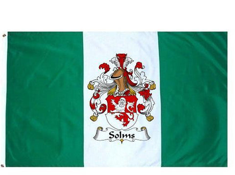 Solms family crest coat of arms flag