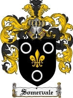 Somervale coat of arms family crest download