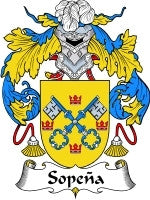 Sopena coat of arms family crest download