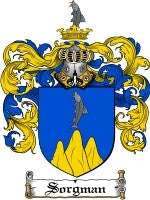 Sorgman coat of arms family crest download