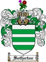 Sotherton coat of arms family crest download