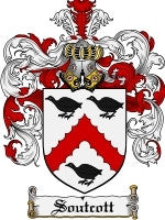 Soutcott coat of arms family crest download