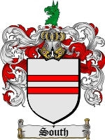 South coat of arms family crest download