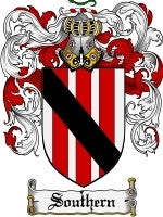 Southern coat of arms family crest download