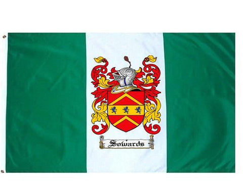 Sowards family crest coat of arms flag