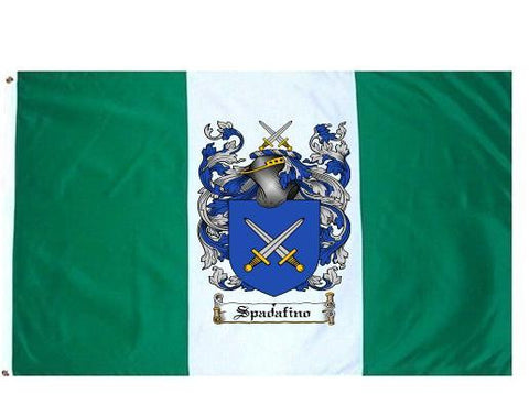 Spadafino family crest coat of arms flag