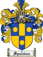Spaldene coat of arms family crest download