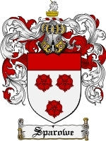 Sparowe coat of arms family crest download