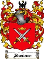 Spataro coat of arms family crest download