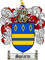 Spearin coat of arms family crest download