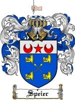 Speier coat of arms family crest download