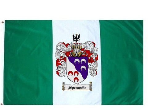 Sperandio family crest coat of arms flag