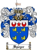 Speyer coat of arms family crest download