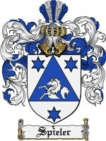 Spieler coat of arms family crest download