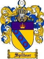 Spillner coat of arms family crest download