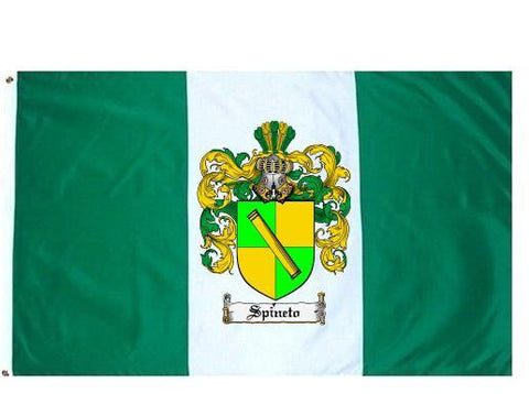 Spineto family crest coat of arms flag