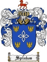 Spinkes coat of arms family crest download
