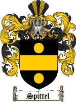 Spittel coat of arms family crest download