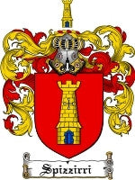 Spizzirri coat of arms family crest download