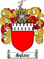 Splane coat of arms family crest download