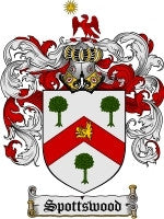 Spottswood coat of arms family crest download