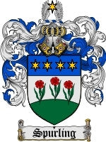 Spurling coat of arms family crest download