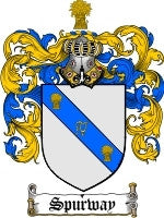 Spurway coat of arms family crest download