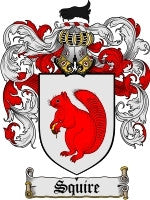 Squire coat of arms family crest download