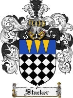 Stacker coat of arms family crest download