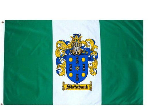 Stainbank family crest coat of arms flag