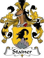 Stainer coat of arms family crest download