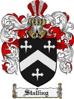 Stalling coat of arms family crest download