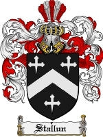 Stallun coat of arms family crest download
