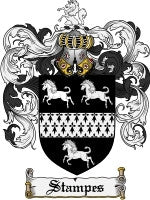 Stampes coat of arms family crest download