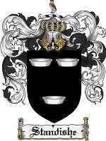 Standishe coat of arms family crest download