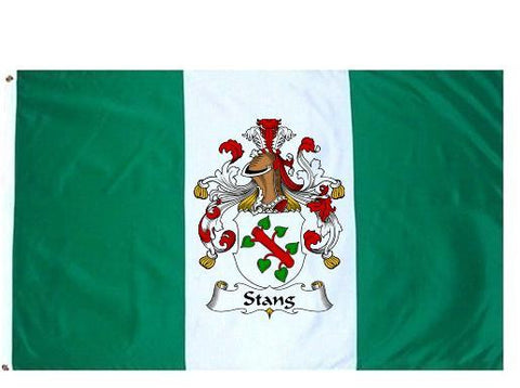 Stang family crest coat of arms flag