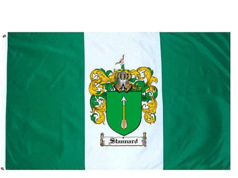 Stannard family crest coat of arms flag