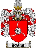 Stasinski coat of arms family crest download