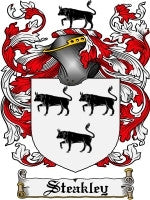 Steakley coat of arms family crest download