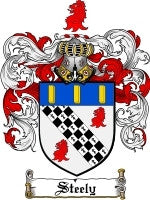 Steely coat of arms family crest download