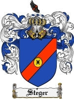 Steger coat of arms family crest download