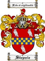 Stepnie coat of arms family crest download