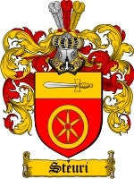 Steuri coat of arms family crest download