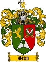 Stich coat of arms family crest download