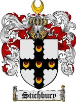 Stichbury coat of arms family crest download