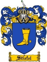 Stiefel coat of arms family crest download
