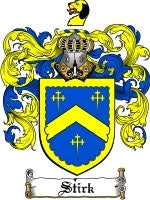 Stirk coat of arms family crest download