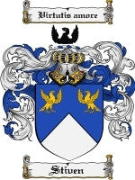 Stiven coat of arms family crest download