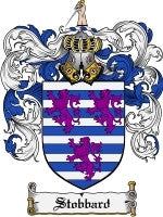 Stobbard coat of arms family crest download